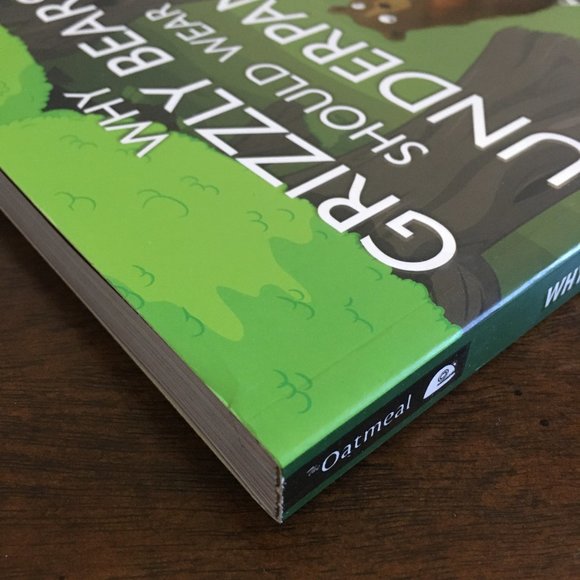 'Why Grizzly Bears Should Wear Underpants' The Oatmeal Comicbook - Picture 6 of 9